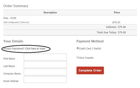 Registered User Login Here .